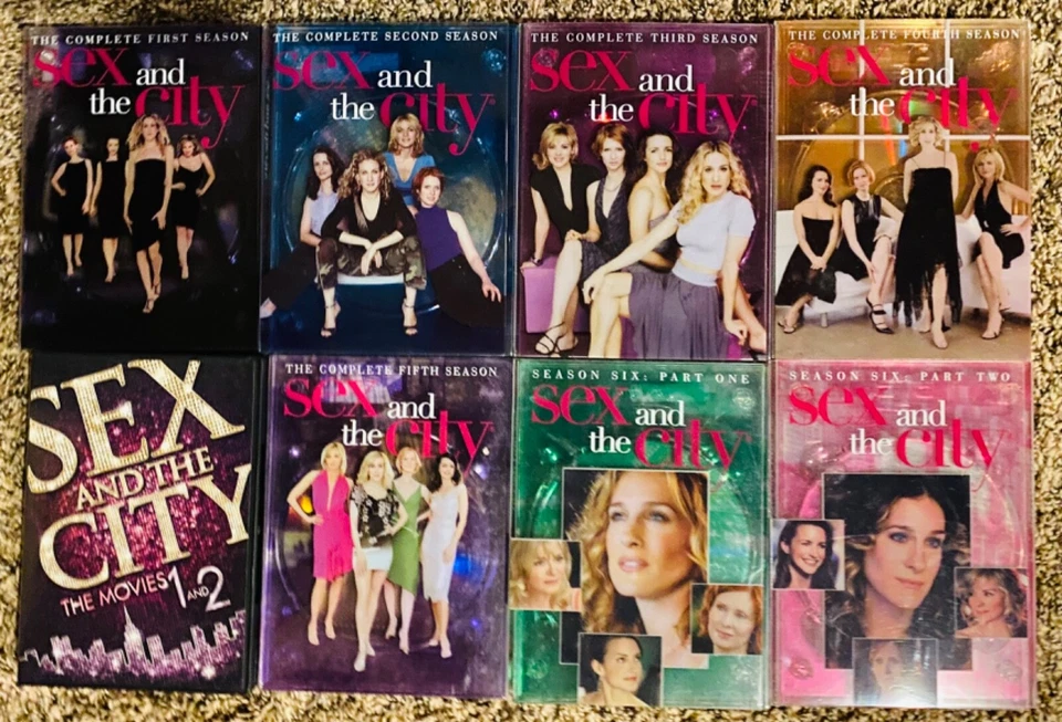 Sex & The City: The Complete Series + S&TC 1 and 2 Movies - DVD set - Comedy TV Foto 1 de 1