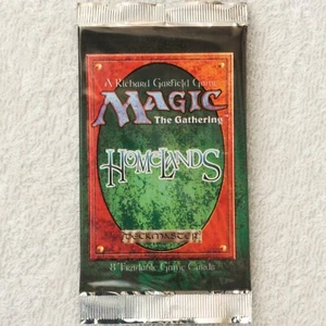 MTG: HOMELANDS Factory Sealed Booster Pack from Box - Magic - English  - Picture 1 of 2