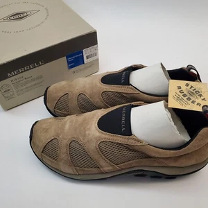 NEW Merrell Jungle Moc Ventilator J60931 Men's Size 14 Slip-On Shoes Taupe Suede - Picture 1 of 11