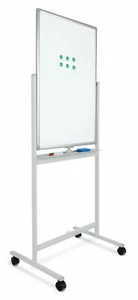Whiteboard Magnettafel Schreibtafel Pinnwand Memoboard Magnetisch Rollbar Board - Bild 1 von 7