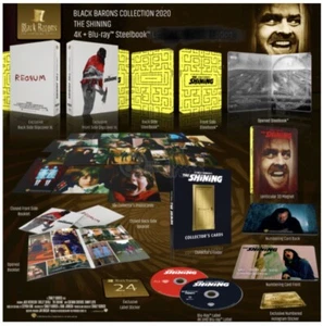 THE SHINING 4K UHD BLURAY Black Barons Filmarena FAC Steelbook NEW! Kubrick - Picture 1 of 7