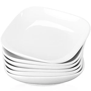 LOVECASA Porzellan 6-teilig Suppenteller Set Pastateller Tiefteller Tafelservice - Bild 1 von 12