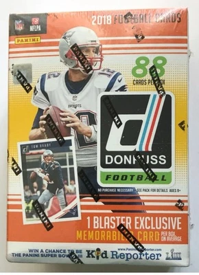 2018 Panini Donruss Football Blaster Box Factory Sealed 11 Packs Josh Allen? - Image 1 of 2