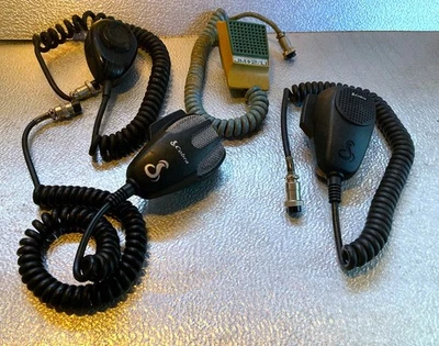 4 Vintage CB-Mikrofone Turner JM+2/U Telex Road King 56 Cobra M73SL CA 73 WIE ABGEBILDET - Bild 1 von 4