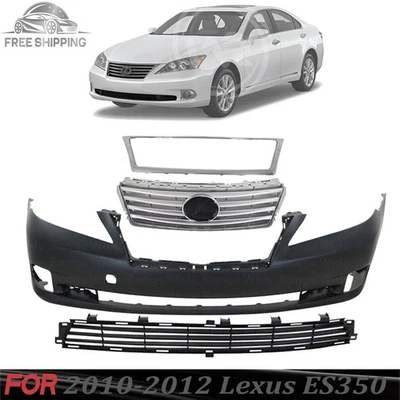 Kit de montaje de cubierta de parachoques delantero pintable y rejilla para Lexus ES350 2010-2012 Foto 1 de 4