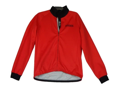 Di'Nam'ik Evo Pro Adult Cycling Full Zip Jacket Red Long Sleeve 3 Pocket Size L - Image 1 of 4