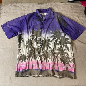 Beautiful Vintage Windswept Hawaiian Shirt AOP XXL XL - Picture 1 of 4