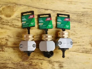 3 Heavy Duty Brass Hose Repair 5/8" To 3/4" Female Coupling Metal Construction - Picture 1 of 1