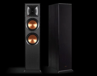 Par de altavoces de pie Klipsch Reference R-820f - negros (1065834X2) Foto 1 de 3