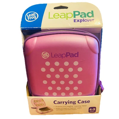 LeapFrog LeapPad Explorer Carrying Case - Holds 6 Cartridges & System | Pink | - Image 1 of 3