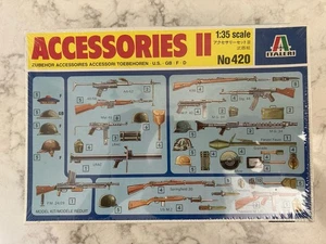 ITALERI Accessories II Model Kit. #420.   1:35. SEALED - Picture 1 of 6