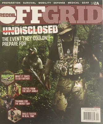 THE EVENT THEY COULDN'T PREPARE FOR 2025 RECOIL OFF GRID Magazine #70 New - Image 1 of 4
