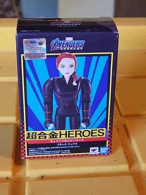 Chogokin Heroes Avengers Black Widow aprox. Diecast y ABS de 3,9 pulgadas (100 mm) Foto 1 de 4