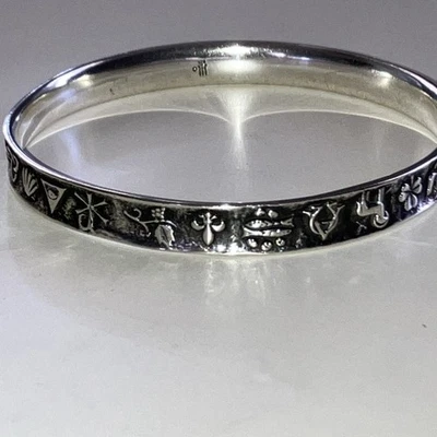 James Avery Christian Symbols  Bangle Bracelet Retired - Image 1 of 4