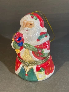 Mr. Christmas aufklappbares musikalisches Ornament ca. 5 Zoll Weihnachtsmann (1032) - Bild 1 von 4