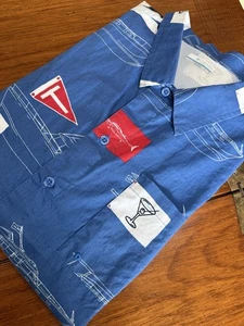 Camisa de Pesca Columbia PFG Para Hombres 2XL Azul Martini Barco Ventilado Espalda Nueva Sin Etiquetas - Imagen 1 de 4