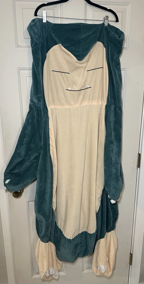 Giant 79" pokemon Snorlax sleep face Bean Bag Cover / Plush Soft Unstuffed - Image 1 of 4