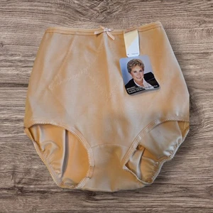 NWT Vtg OLGA WONDERWEAR Retro Granny Panties Girdle Shaper Beige Med NOS #3 - Picture 1 of 7