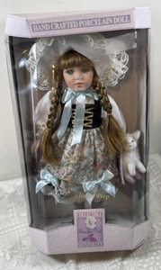 Vintage Porcelain 18" Doll "Little Bo Peep", Collectible Memories.  New in Box - Picture 1 of 12