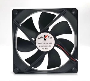 HAO TAI FB12025 24V 0.38A 12025 12CM 2-wire Inverter Cooling Fan - Picture 1 of 1