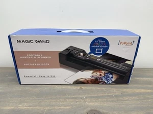 VuPoint Magic Wand Portable Handheld Scanner + Auto-Feed Dock Brand New! - Picture 1 of 4