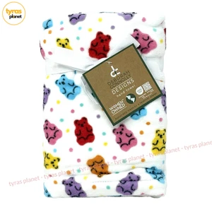 Deborah Connolly Gummy Bear Hand Towels 2 Pcs NWT Multicolor Gummies Candy - Picture 1 of 6