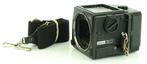 Zenza Bronica GS-1 Medium Format Body W/ 120 Film Back & Strap - For Parts - Picture 1 of 12