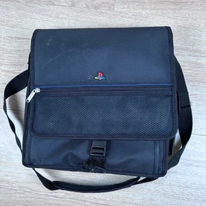 Vintage Official Sony PlayStation PS2 Messenger Travel Bag Carry Case - Picture 1 of 8