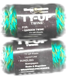 Ty-Up Twine Vintage 150 Ft. Packages Lot of 2 Macrame Gardening Polyolefin - Picture 1 of 1
