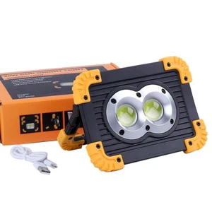LED Strahler Arbeitsleuchte Baustrahler Werkstattlampe Nachtlampe - 20W USB - Bild 1 von 6