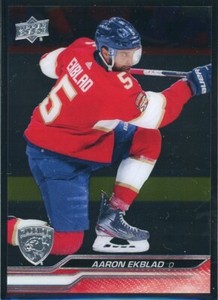 2023-24 Upper Deck Series 1 Aaron Ekblad Clear Cut #77