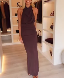 ZARA: Vestido largo halter con espalda abierta: 2967/266: compradores del Reino Unido_¡Consíguelo más rápido!! - Imagen 1 de 6