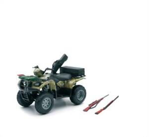 New-Ray 1:12 scale Suzuki Vinson Camo Hunting ATV die cast toy