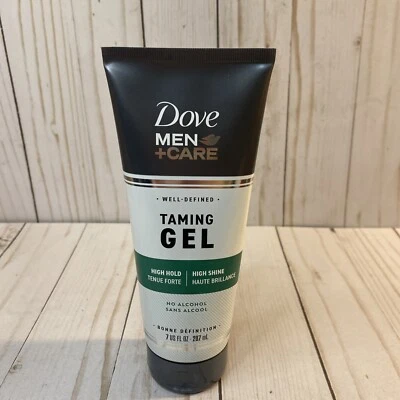 Dove Men Care Taming Gel 7 Oz Well Defined High Hold High Shine Alcohol-Free - Image 1 of 3