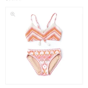 Shide Critters Summer Sorbet Girls Crochet Tie Back Bikini Size 16 NWOT - Picture 1 of 8