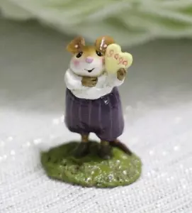 Estatuilla en miniatura Wee Forest Folk edición limitada M-564 - He's Gaga para U - Imagen 1 de 3