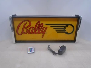 Bally Pinball Logo LED Display light box sign - Picture 1 of 6