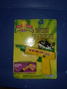 Black POWER RANGER 1994 Mighty Morphin Hot Shot Rangers Ciclos Acción Años 90 - Imagen 1 de 2
