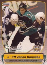 2004-05 Cincinnati Mighty Ducks #11 Zenon Konopka