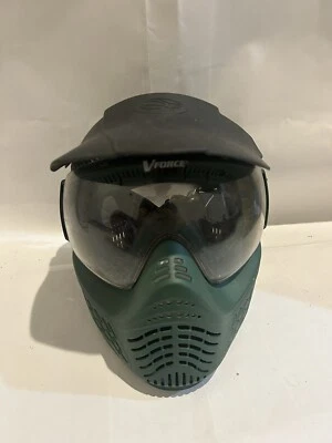 V-Force Profiler Paintball Airsoft Mask Goggle - Green — 第 1/4 张图片