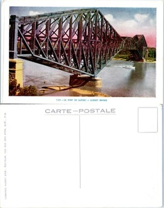 Le Point de Quebec Quebec Bridge Canada Vintage PC  - Picture 1 of 1