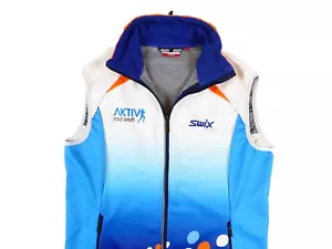 WOMENS SWIX NORWAY CROSS COUNTRY FULL ZIP GILET VEST SKI AKTIV MOT KREFT SIZE:M - Picture 1 of 9