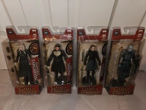 Game Of Thrones Figure Set Mcfarlane Toys NEW Daenerys Stark Jon Snow Night King - Picture 1 of 14