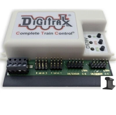 Digitrax DS78V ~ New 2025 ~ 8 Servo Controller LocoNet Stationary Decoder - Image 1 of 2