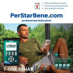 I-TECH T-ONE REHAB ELETTROSTIMOLATORE 4 canali TENS SPORT BEAUTY IONOFORESI - Imagen 1 de 2