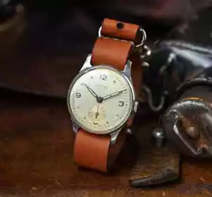 Reloj vintage soviético, reloj mecánico original Pobeda década de 1950, reloj ultra raro - Imagen 1 de 5