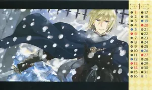 Postal Blancanieves con el pelo rojo Akagami no Shirayukihime anime Izana promo - Imagen 1 de 2