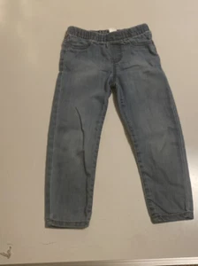 OshKosh B'gosh Girl's Solid Stretch Waist Pull-On Jeggings LH2 Blue Size 4T NWT - Picture 1 of 2