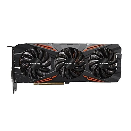GPU GIGABYTE GTX 1080 8GB GDDR5X (GV-N1080G1 GAMING-8GD) Nota: Placa frontal suelta Foto 1 de 1