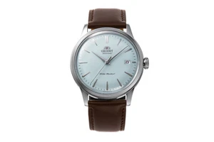 Orient Bambino Classic RA-AC0M14L RA-AC0M14L30B Babyblue Leather Automatic Watch - Picture 1 of 4